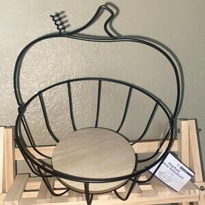 Target Bullseye Metal Wire Pumpkin Basket